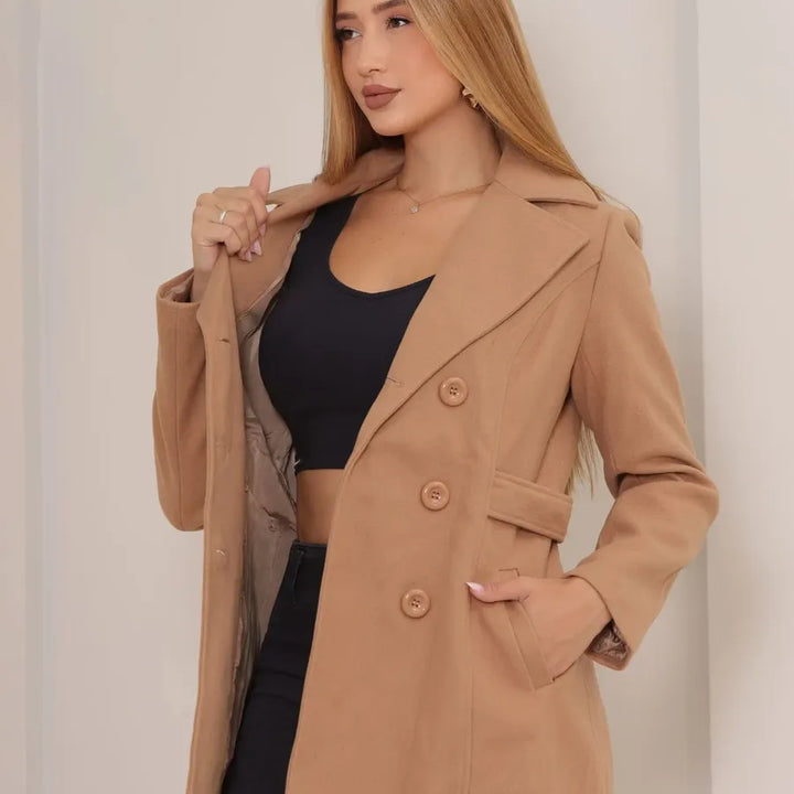 Tapado de Paño Forrado con Interior Afelpado ❄️ | Oferta de Invierno