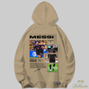 Buzo Messi Campeón del Mundo ⭐🇦🇷 | Capucha y Bolsillo Canguro