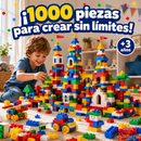 🧱 Kit x1000 Bloques de Construcción Grandes | ¡45% OFF Día del Niño! 🎁