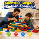 🧱 Kit x1000 Bloques de Construcción Grandes | ¡45% OFF Día del Niño! 🎁